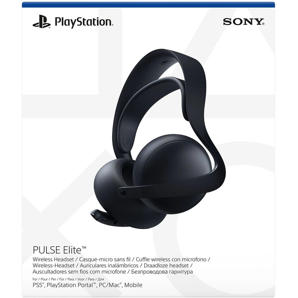 SONY PS5 Cuffie Pulse Elite con Microfono Midnight Black