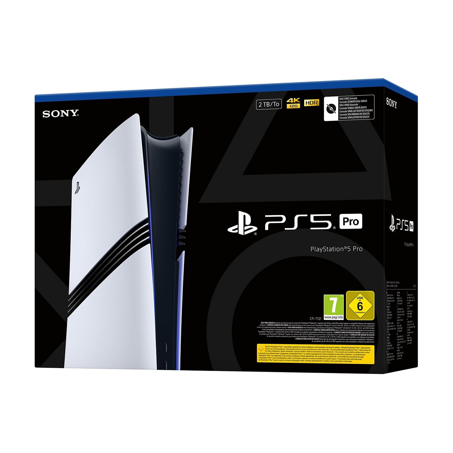 Sony PlayStation®5 Pro Console 2TB SSD – In Prenotazione
