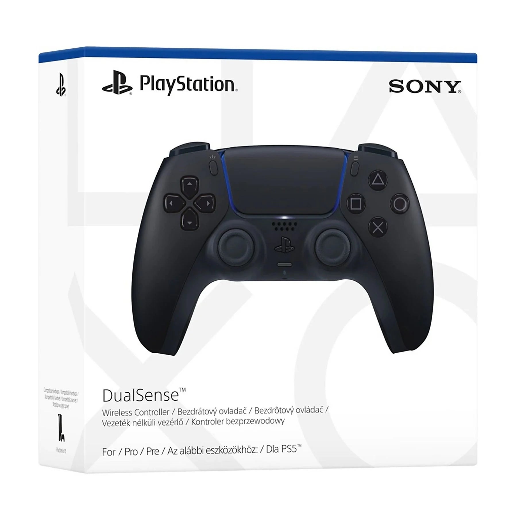 SONY PS5 Controller Wireless DualSense Midnight Black V3