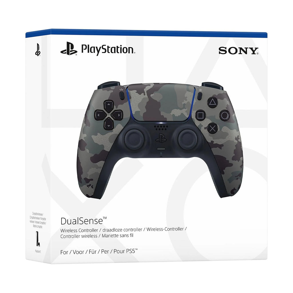 SONY PS5 Controller Wireless DualSense Grey Camouflage