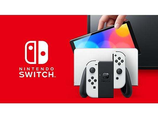 NINTENDO SWITCH OLED, Bianco