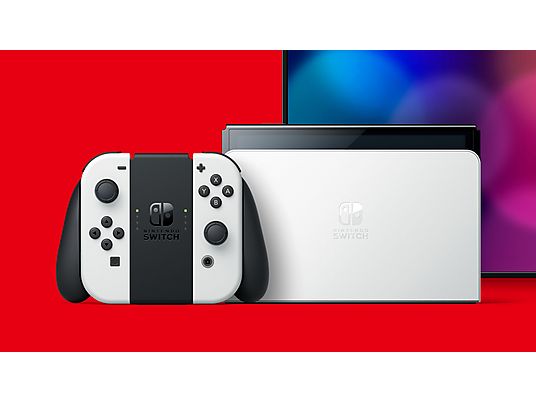 NINTENDO SWITCH OLED, Bianco