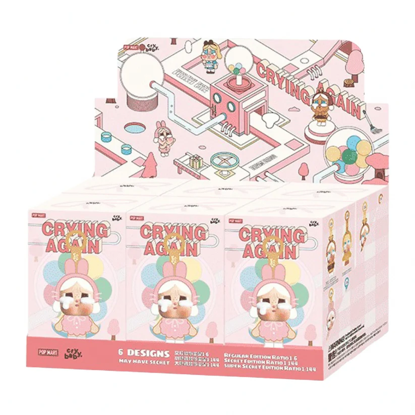 POP MART Crybaby Cry Again (Blind Box)