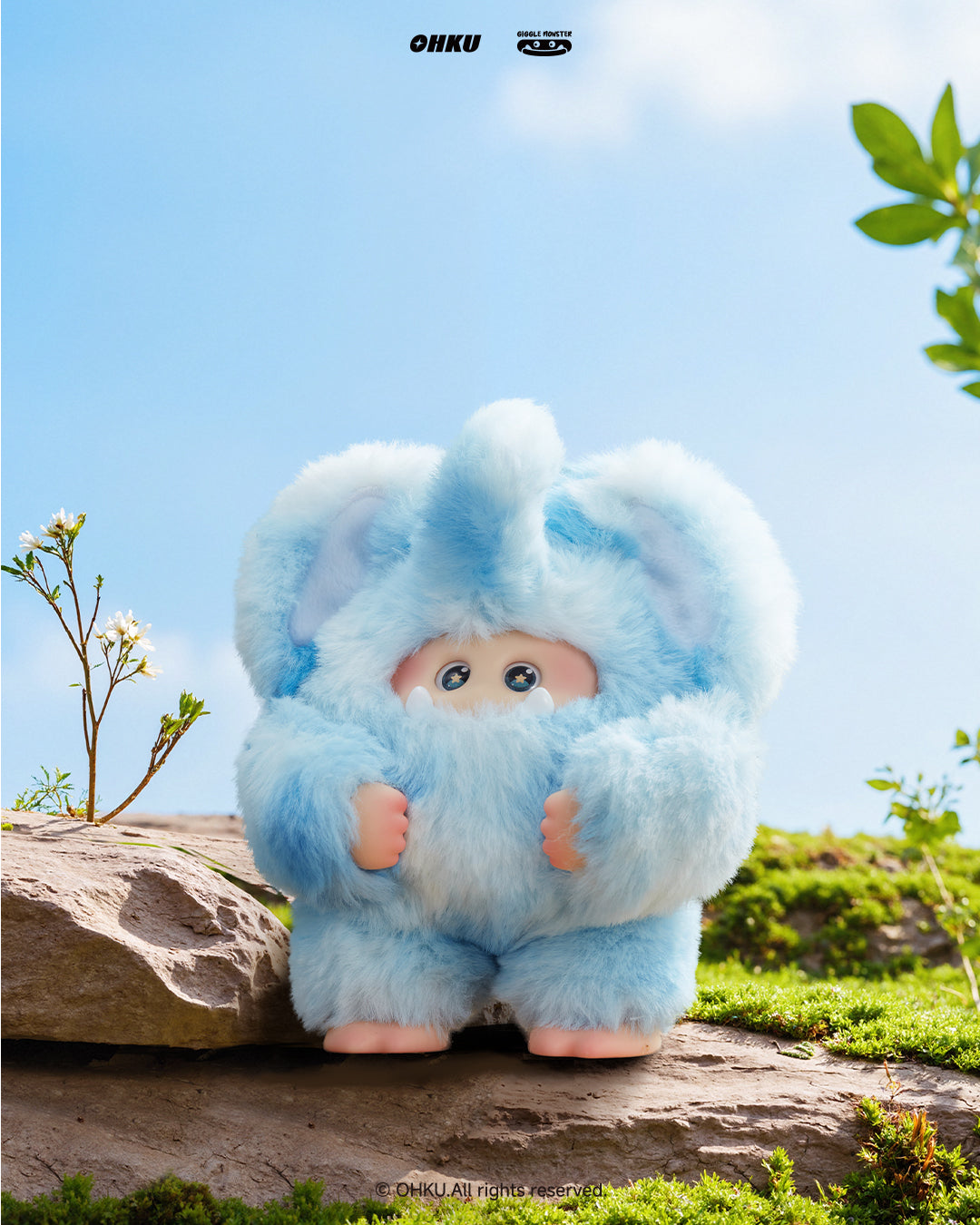 OHKU Giggle Monster Furry Forest V2 Blind Box 2+1 Gratis