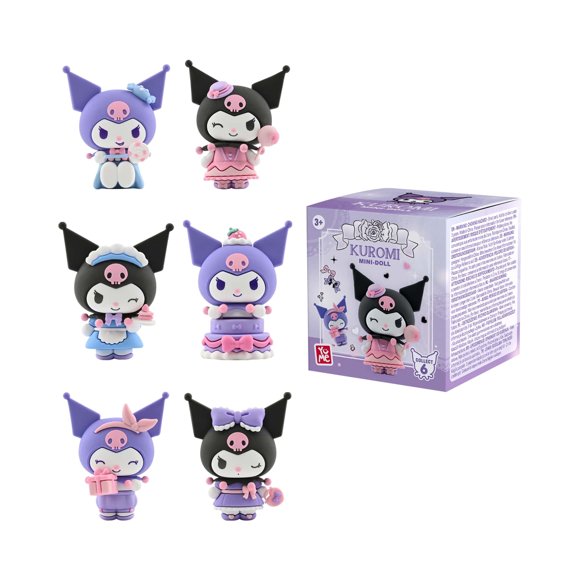 PRE-ORDER – Kuromi Mini Doll Blind Box