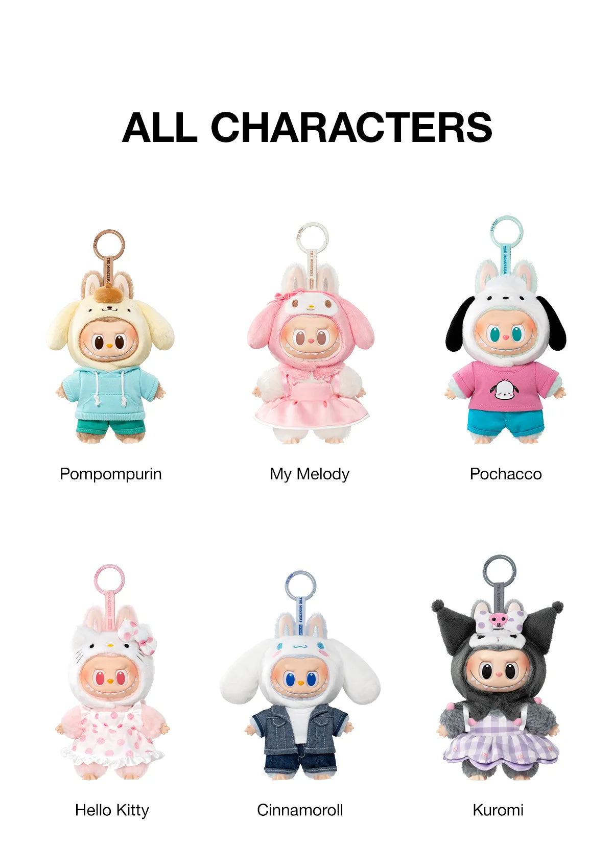 THE MONSTERS × Hello Kitty and Friends Series (Blind Box)