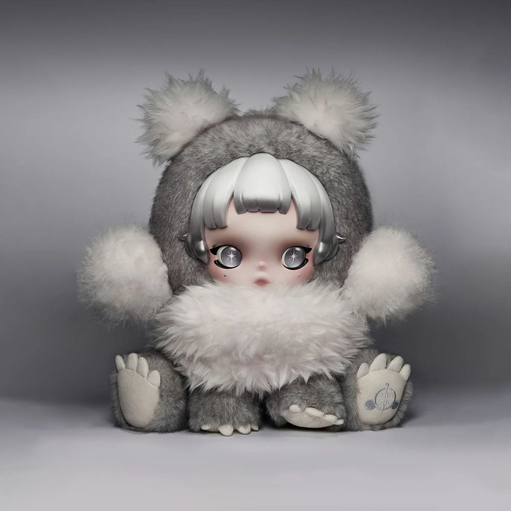 POP MART – SKULLPANDA Punk Panda Plush Doll